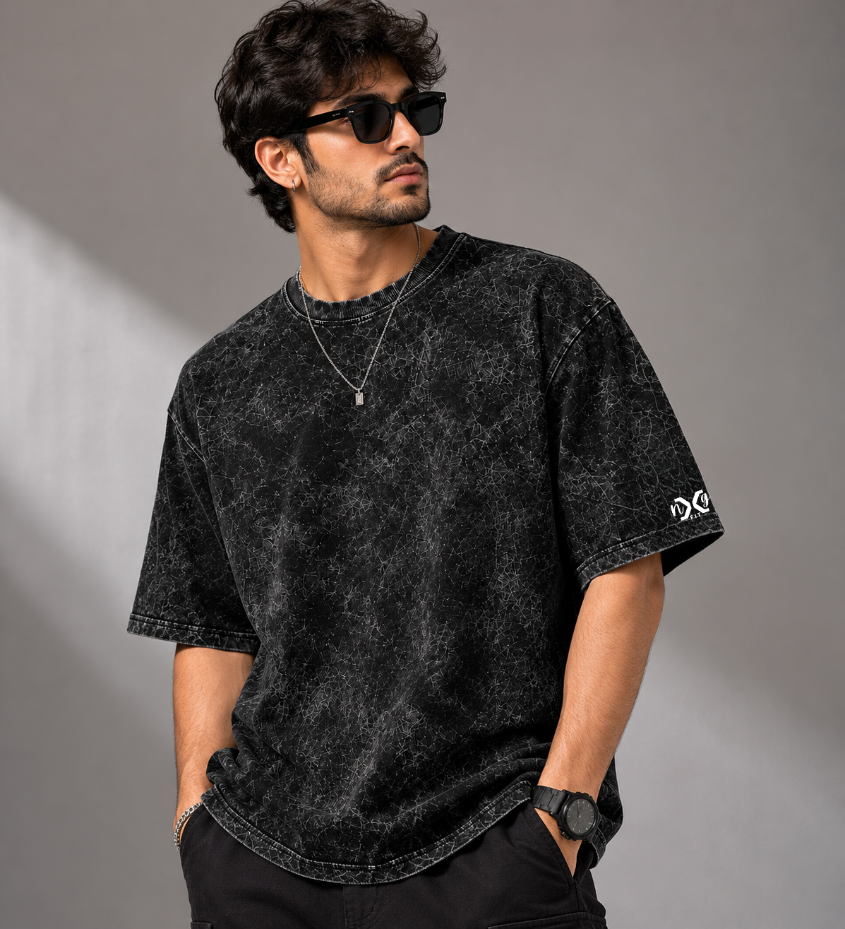 Evolution Raw | Acid Wash in Washed Black