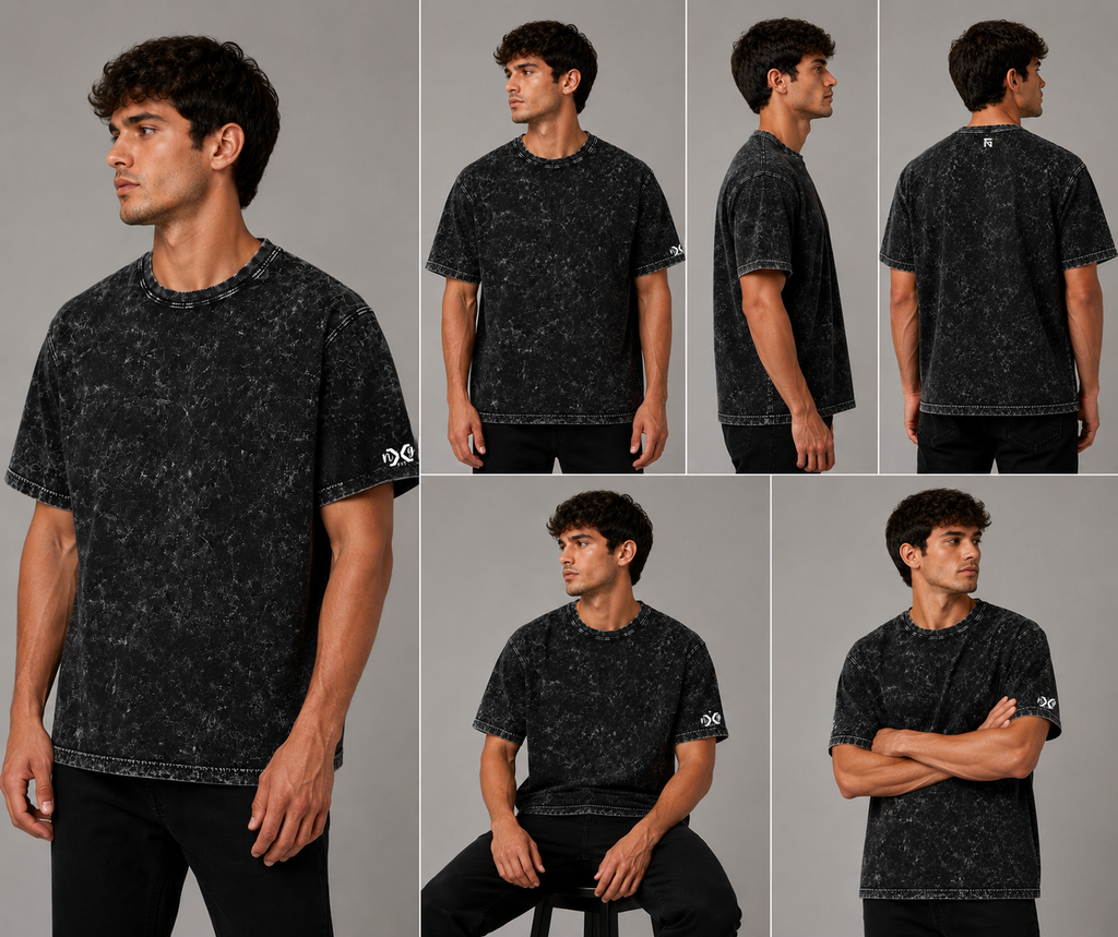 The Carbon Fade | Optic Wash all day comfort in Black