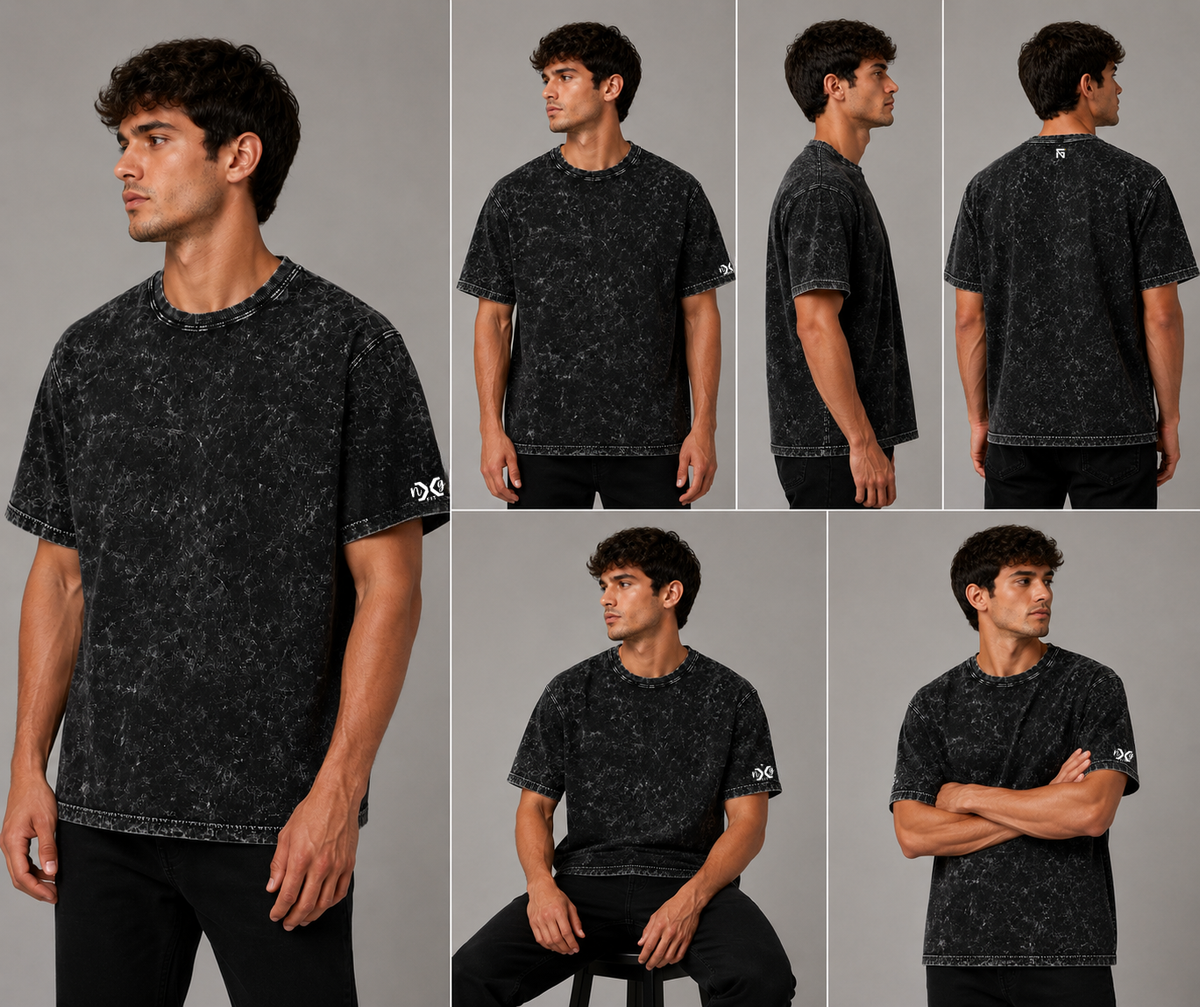 The Carbon Fade | Optic Wash all day comfort in Black