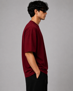 Signature Maroon | Oversized in Maroon