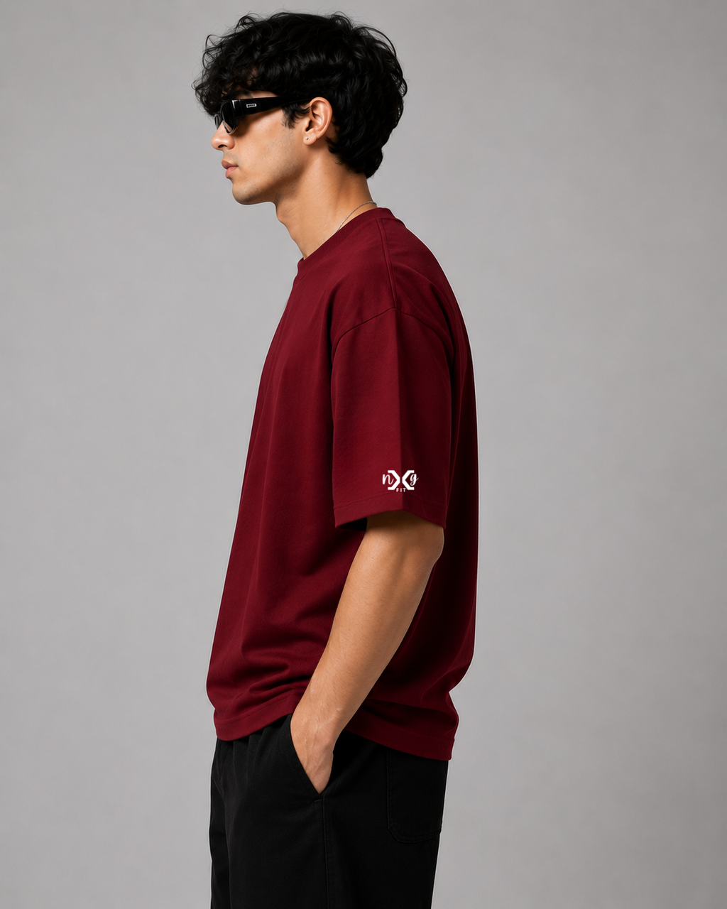 Signature Maroon | Oversized in Maroon