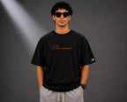 Phoenix | French Terry in Jet Black