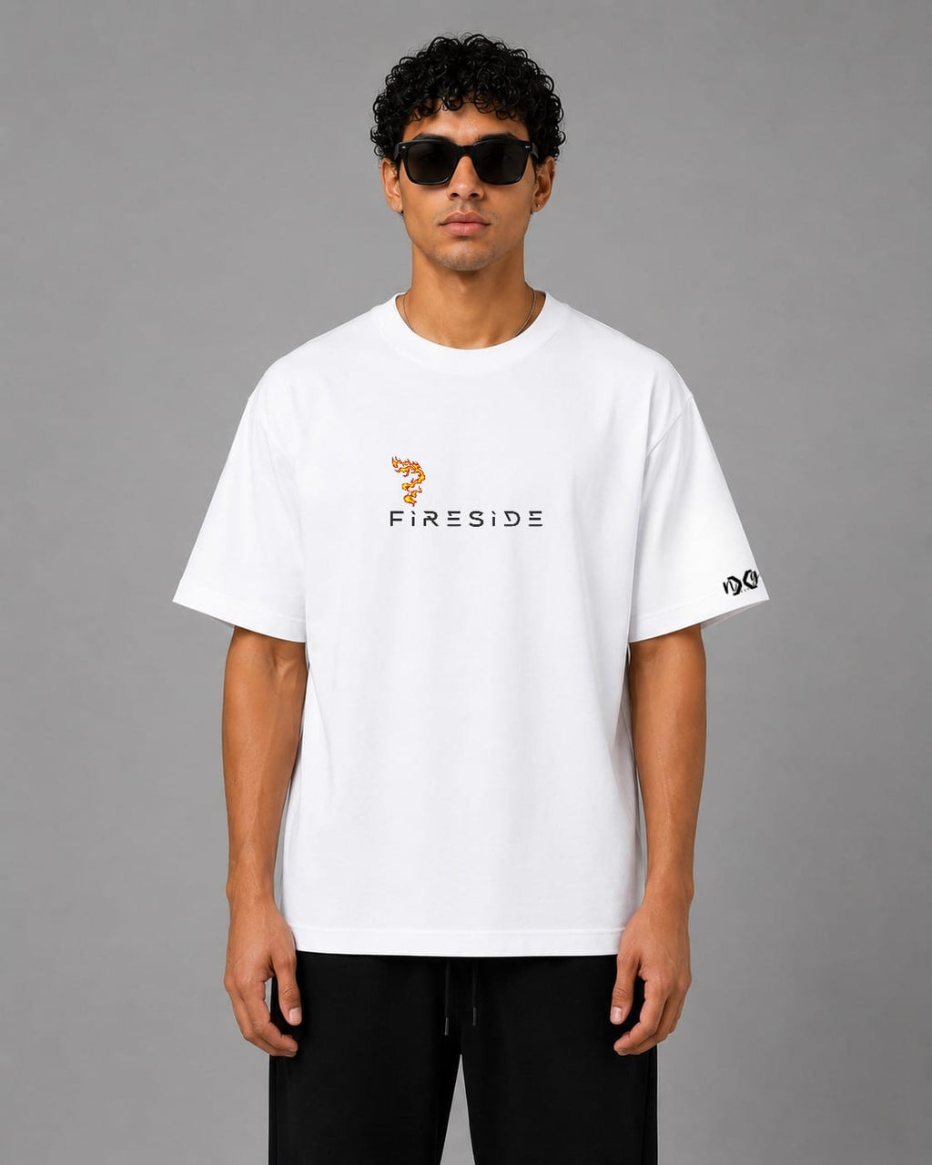 Fireside | French Terry in Classic White