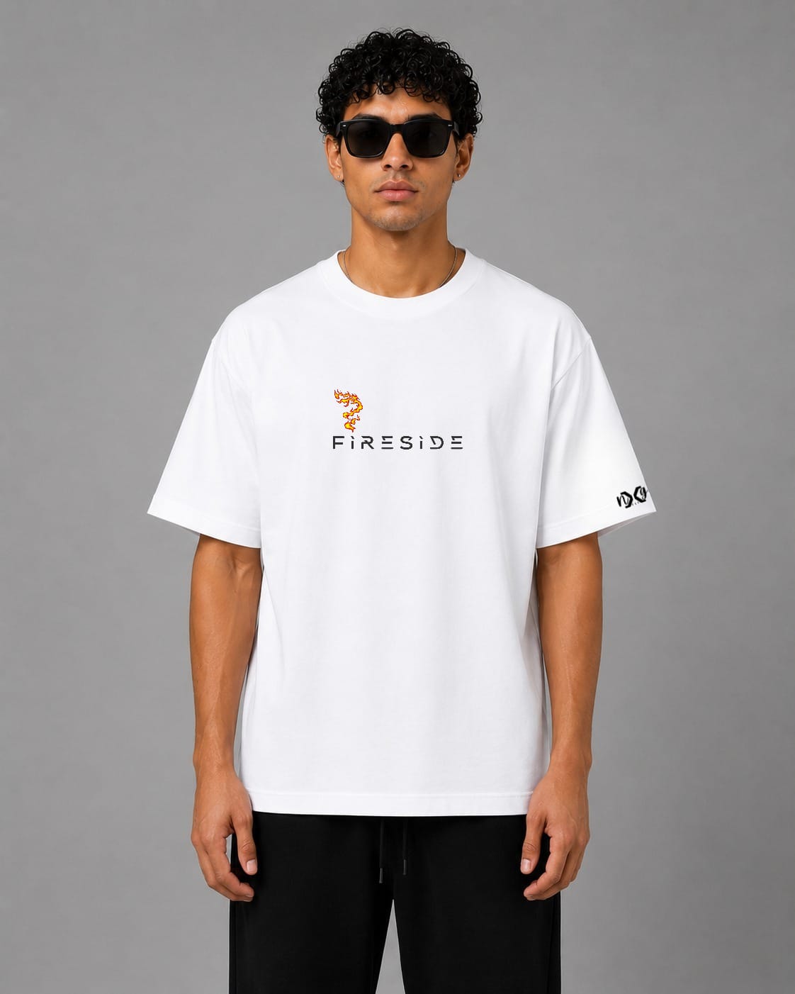 Fireside | French Terry in Classic White