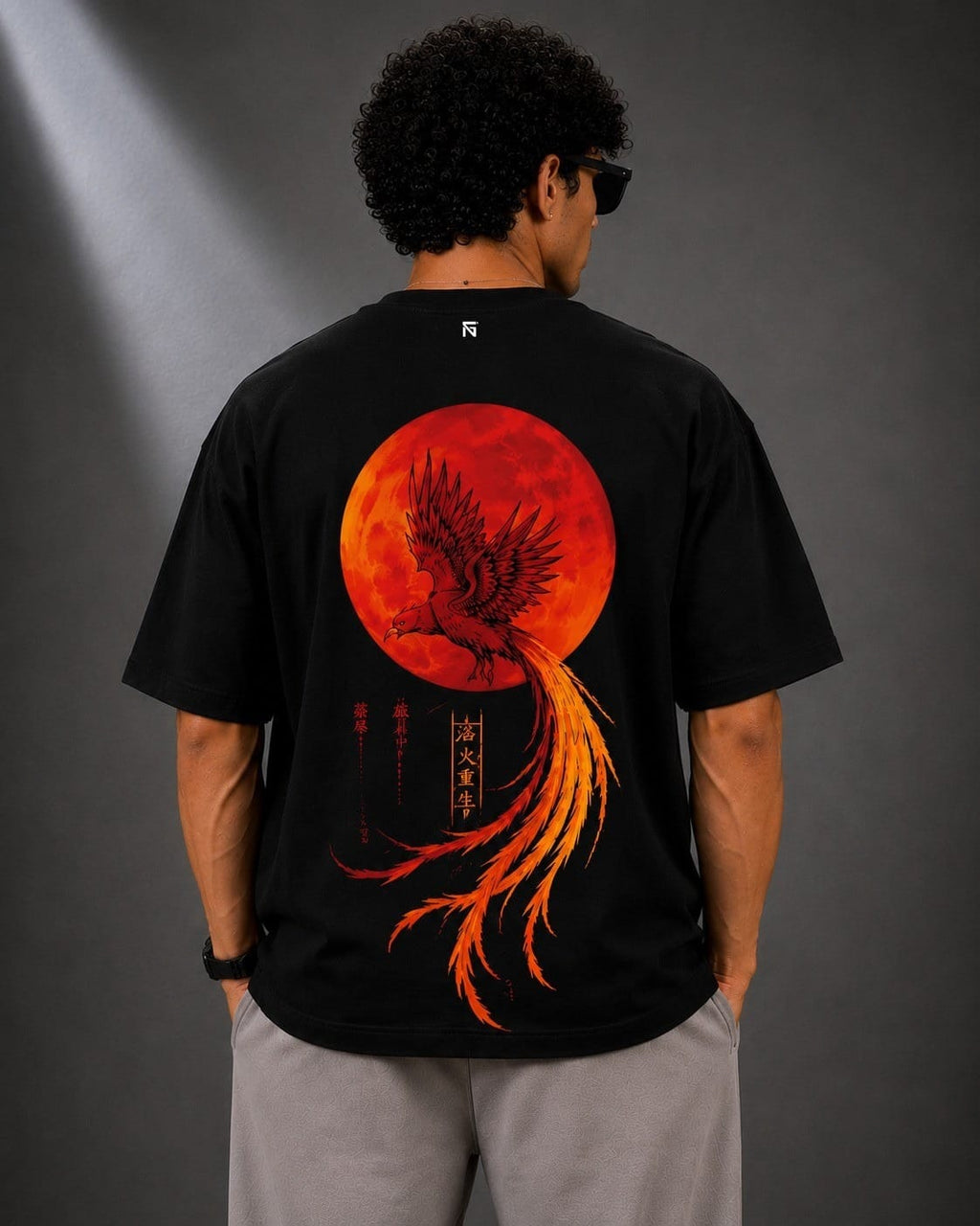 Phoenix | French Terry in Jet Black