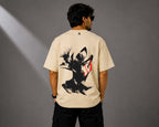 Goku | French Terry Cotton in Cream Beige