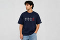 Pew Pew | Oversized Cotton in Deep Navy