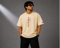 Ablaze | Oversized Cotton in Sand Beige