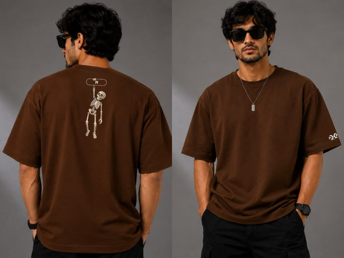 Hang Loose | Oversized Cotton in Dark Mocha