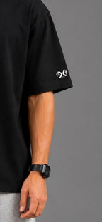 Burn Mark | Oversized Cotton in Deep Black