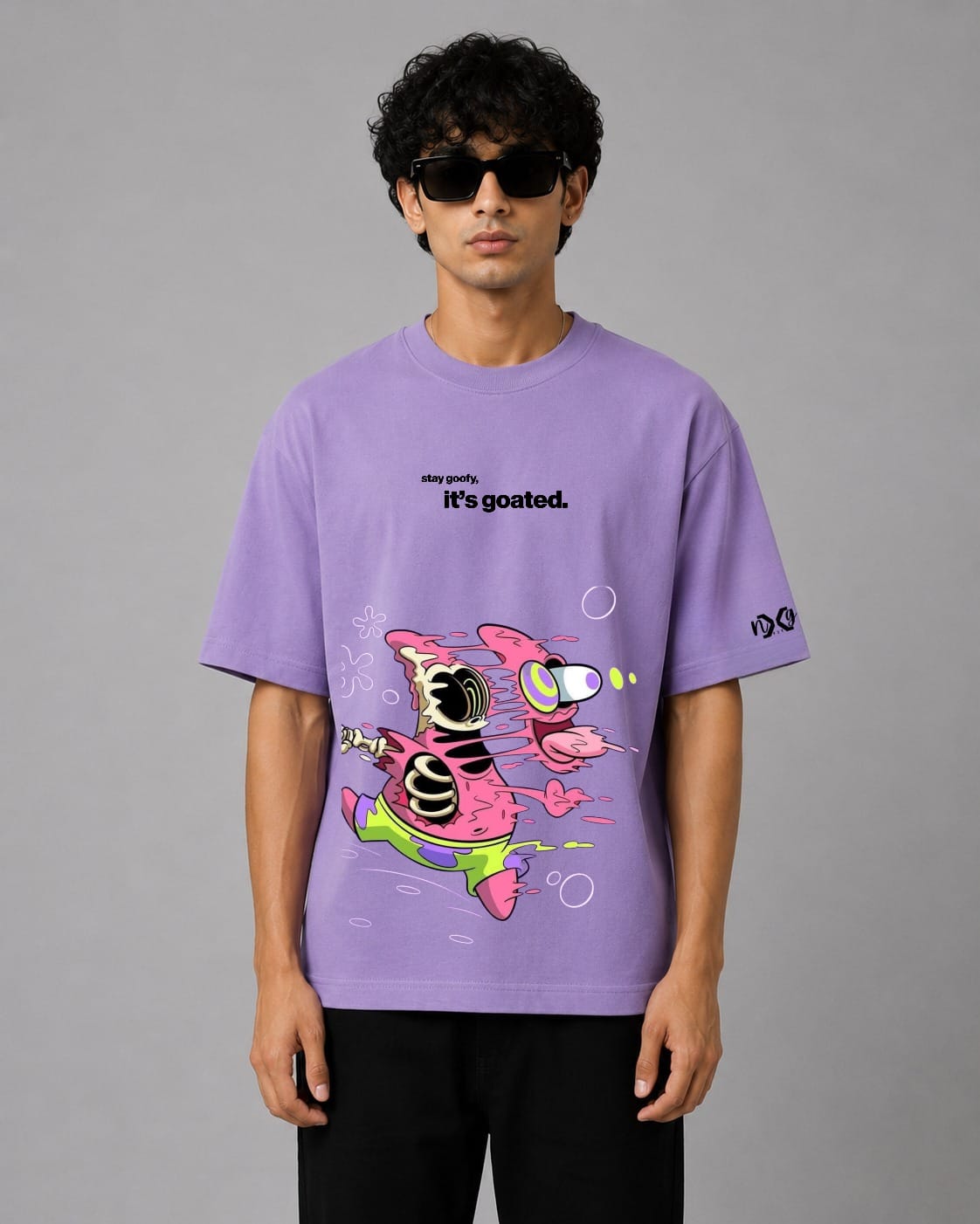 Goofy Patrick | Oversized Cotton in Lavender