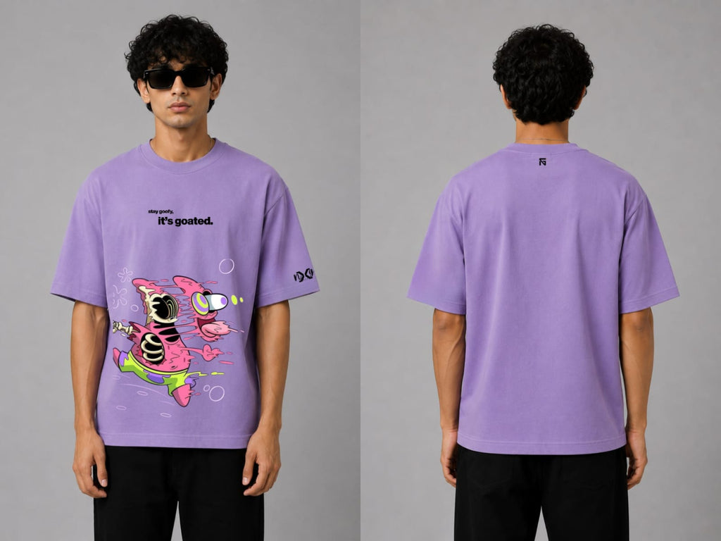 Goofy Patrick | Oversized Cotton in Lavender