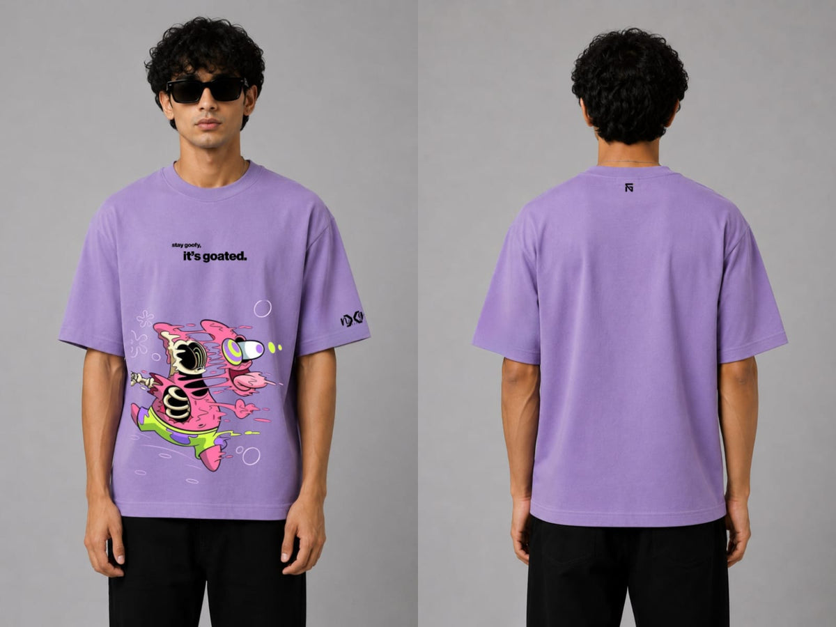 Goofy Patrick | Oversized Cotton in Lavender