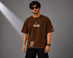 Unbothered | Oversized Cotton in Chocolate Brown