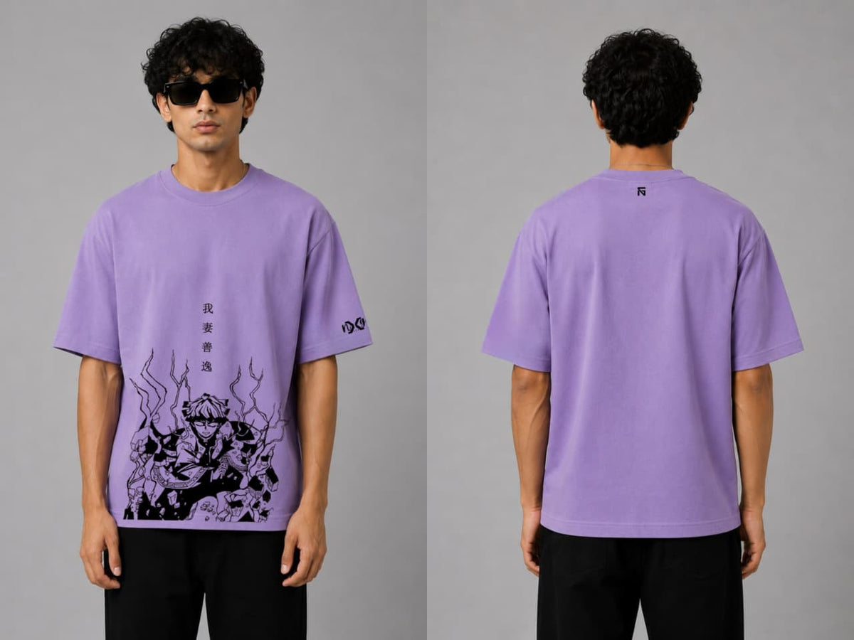 Zenitsu | French Terry Cotton in Lavender