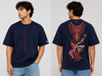 Dracarys | Oversized in Navy Blue