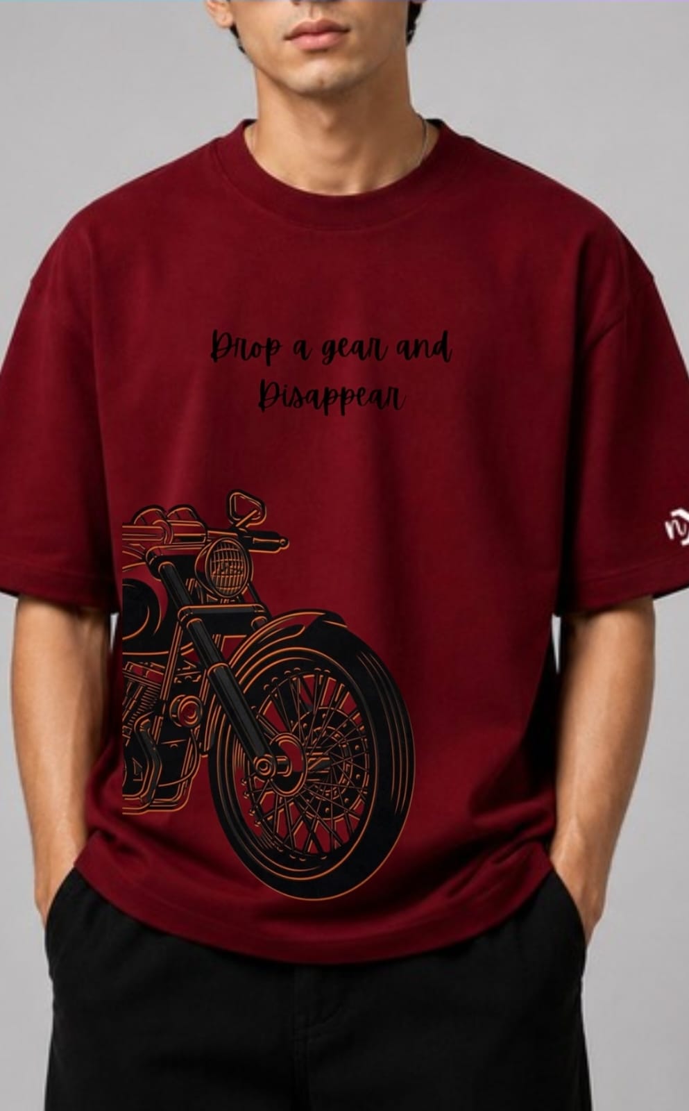 Gear | Oversized in Maroon