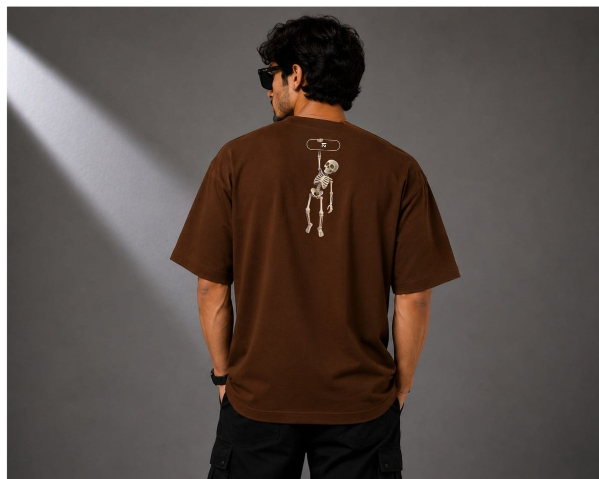Hang Loose | Oversized Cotton in Dark Mocha