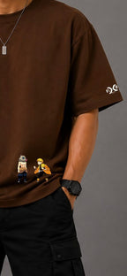 Demon Slayer | Oversized in Chocolate Brown