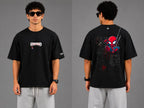 Web Slinger | Oversized Cotton in Jet Black