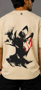 Goku | French Terry Cotton in Cream Beige