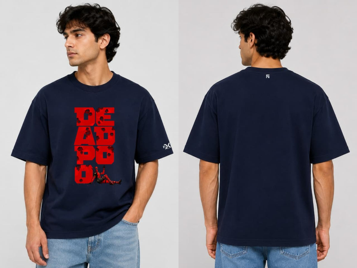 Rebellion | Oversized Cotton in Midnight Navy