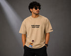 Unbothered | Oversized Cotton in Sand Beige
