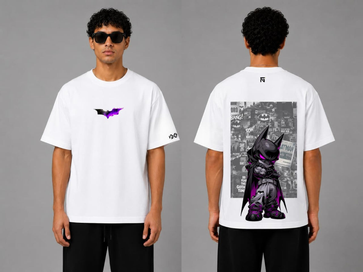 Dark Knight | Oversized Cotton in Optical White