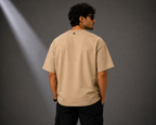 Blade Theory | Oversized Cotton in Sand Beige