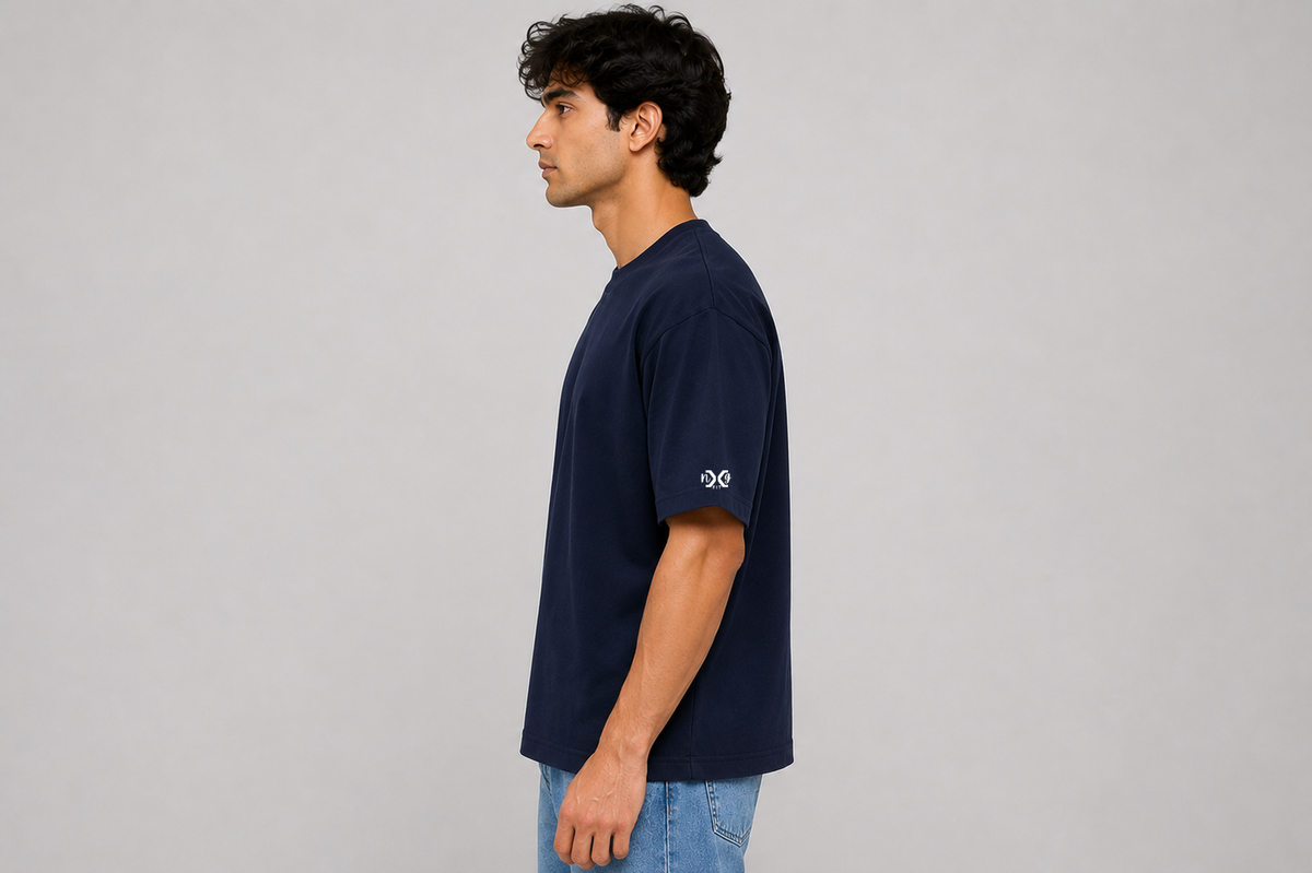 The Navy Essential | Oversized in Deep Navy