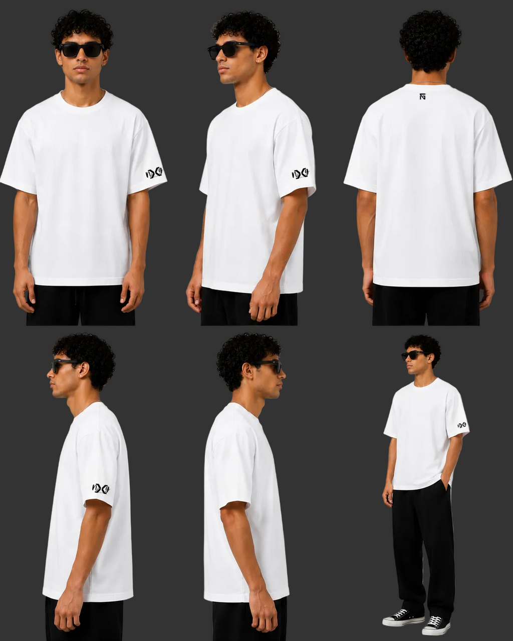 No Show | French Terry in Optical White