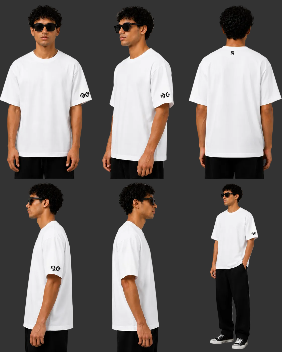No Show | French Terry in Optical White